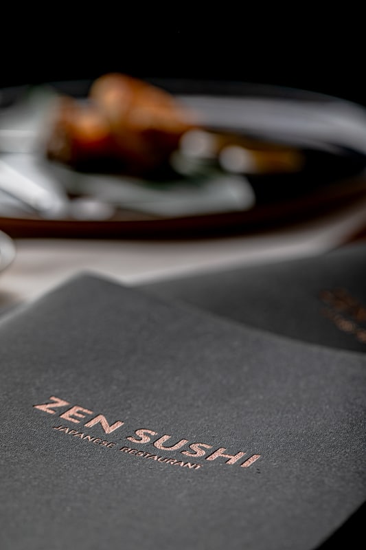 Menu in cuoio rigenerato