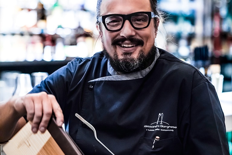 Alessandro Borghese Menu Dedans