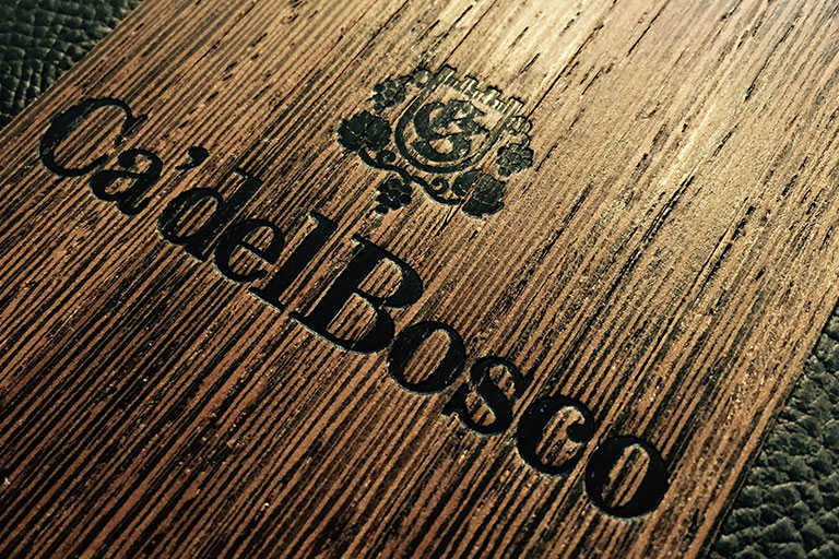 Porta menu personalizzato ca' del bosco